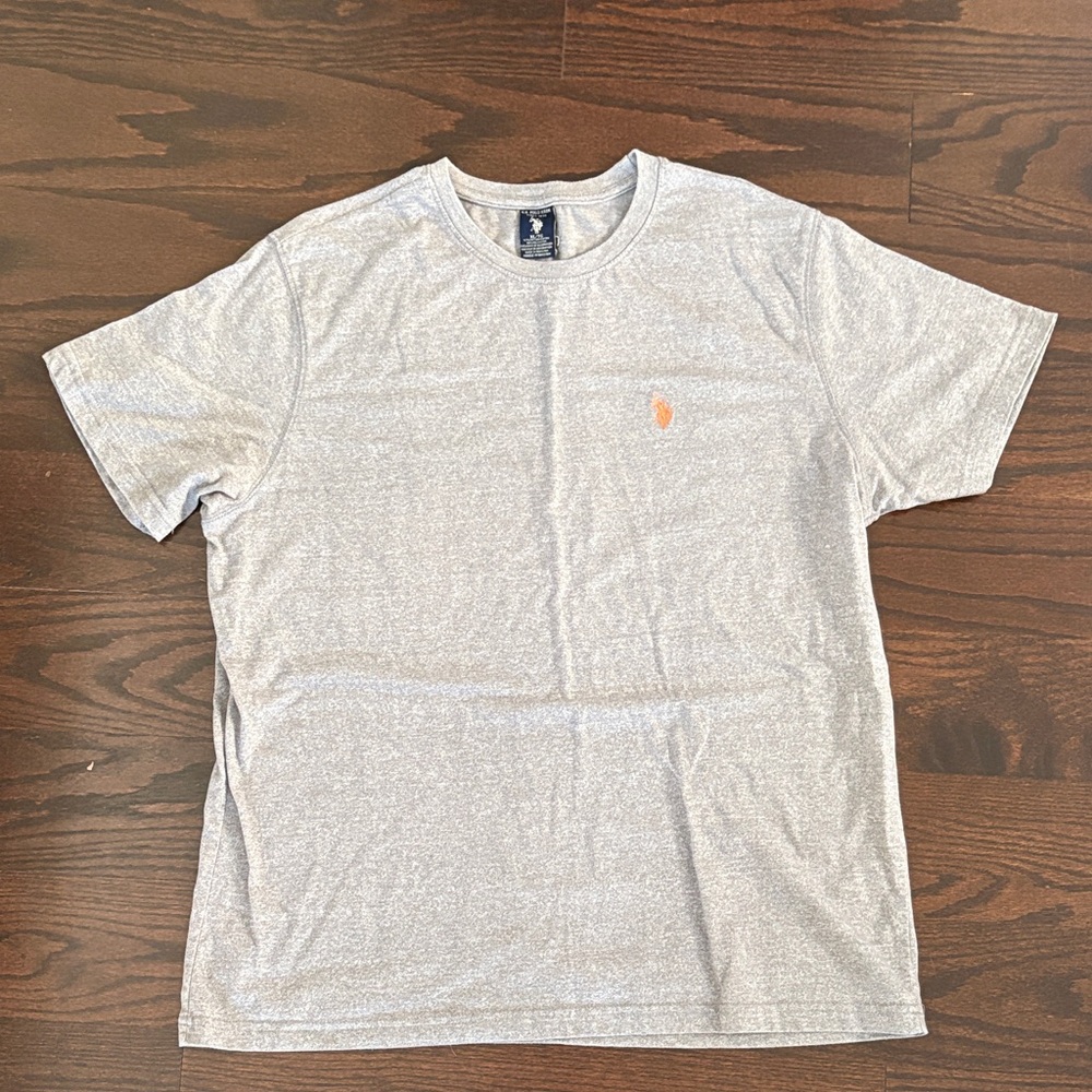 U.S. Polo Assn. Light Gray Men's T-Shirt